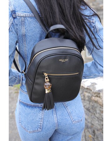 Luella Grey Abigale Black Backpack