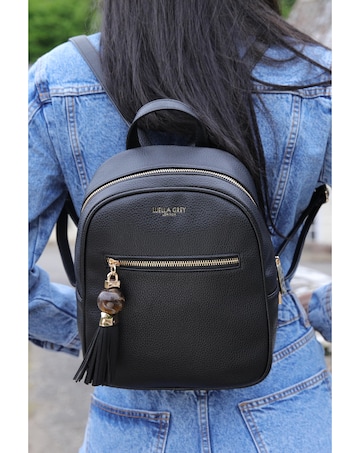 Luella Grey Abigale Black Backpack
