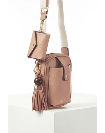 Luella Grey Elise Mocha Camera Crossbody