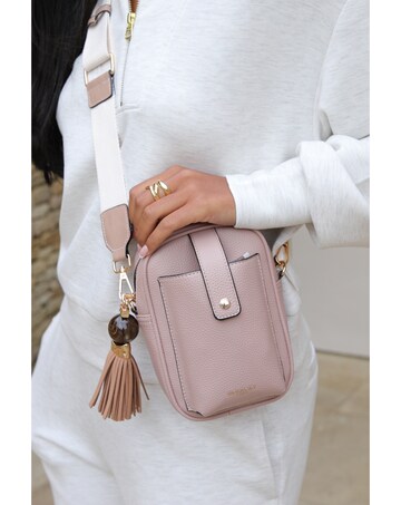 Luella Grey Elise Mocha Camera Crossbody