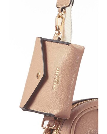 Luella Grey Elise Mocha Camera Crossbody