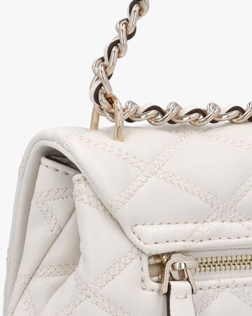 Guess Tamsin Quilted Off White Cross-Body Bag