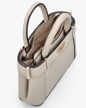 Guess Anadela Mini Taupe Satchel Bag