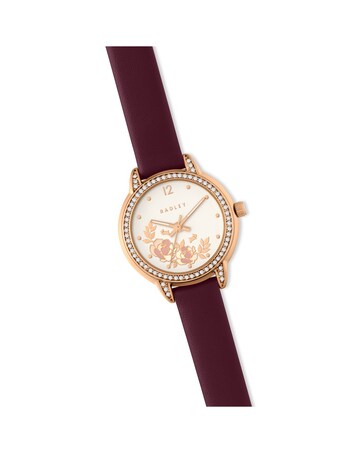 Radley Red Leather Strap Watch