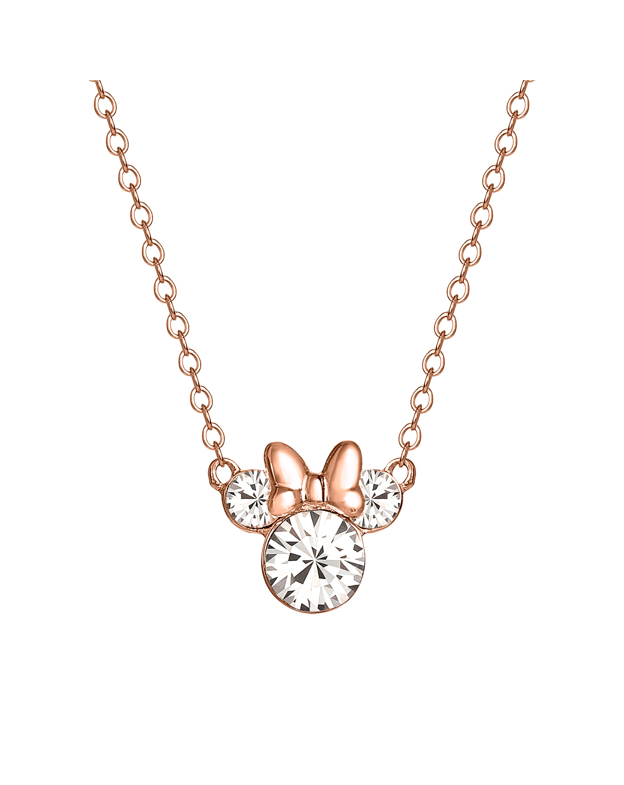 Minnie Mouse Crystal Necklace