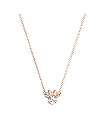 Minnie Mouse Crystal Necklace