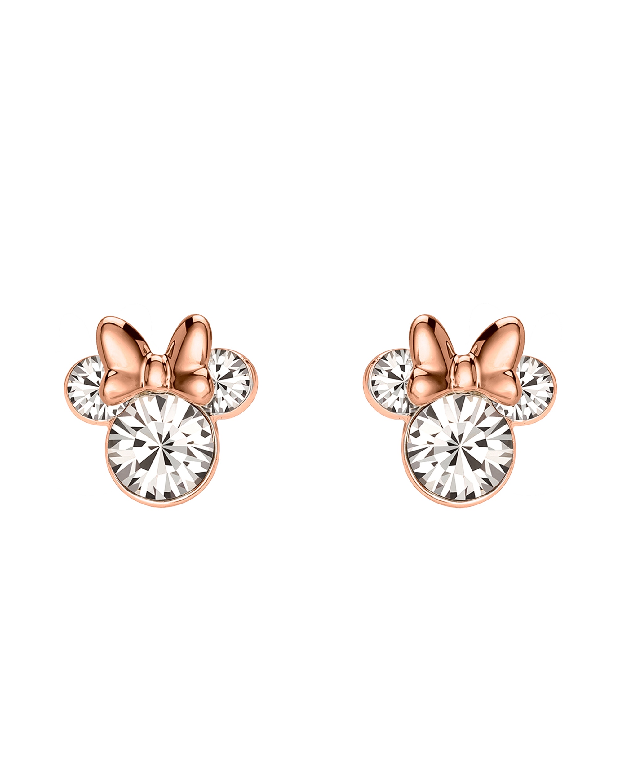 Minnie Rose Gold Stud Earrings