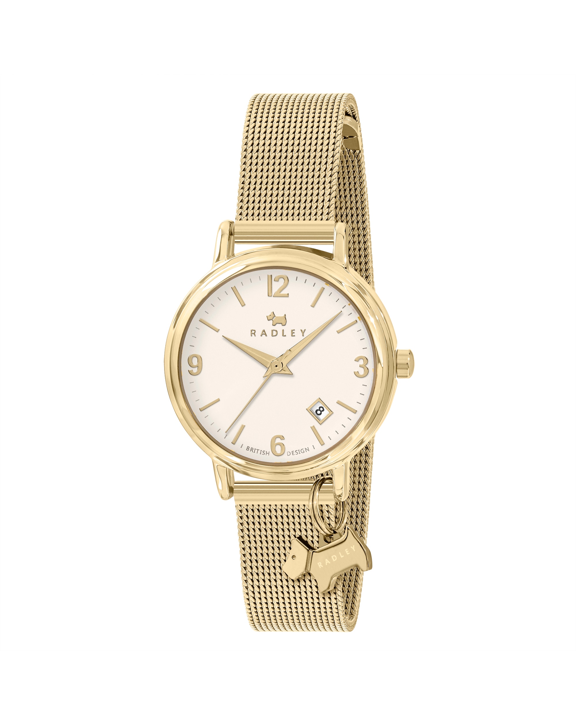 Radley Gold Mesh Strap Watch