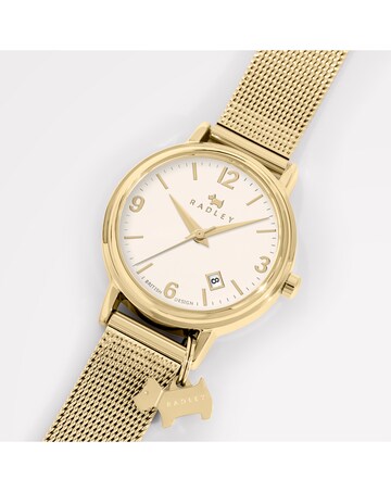 Radley Gold Mesh Strap Watch