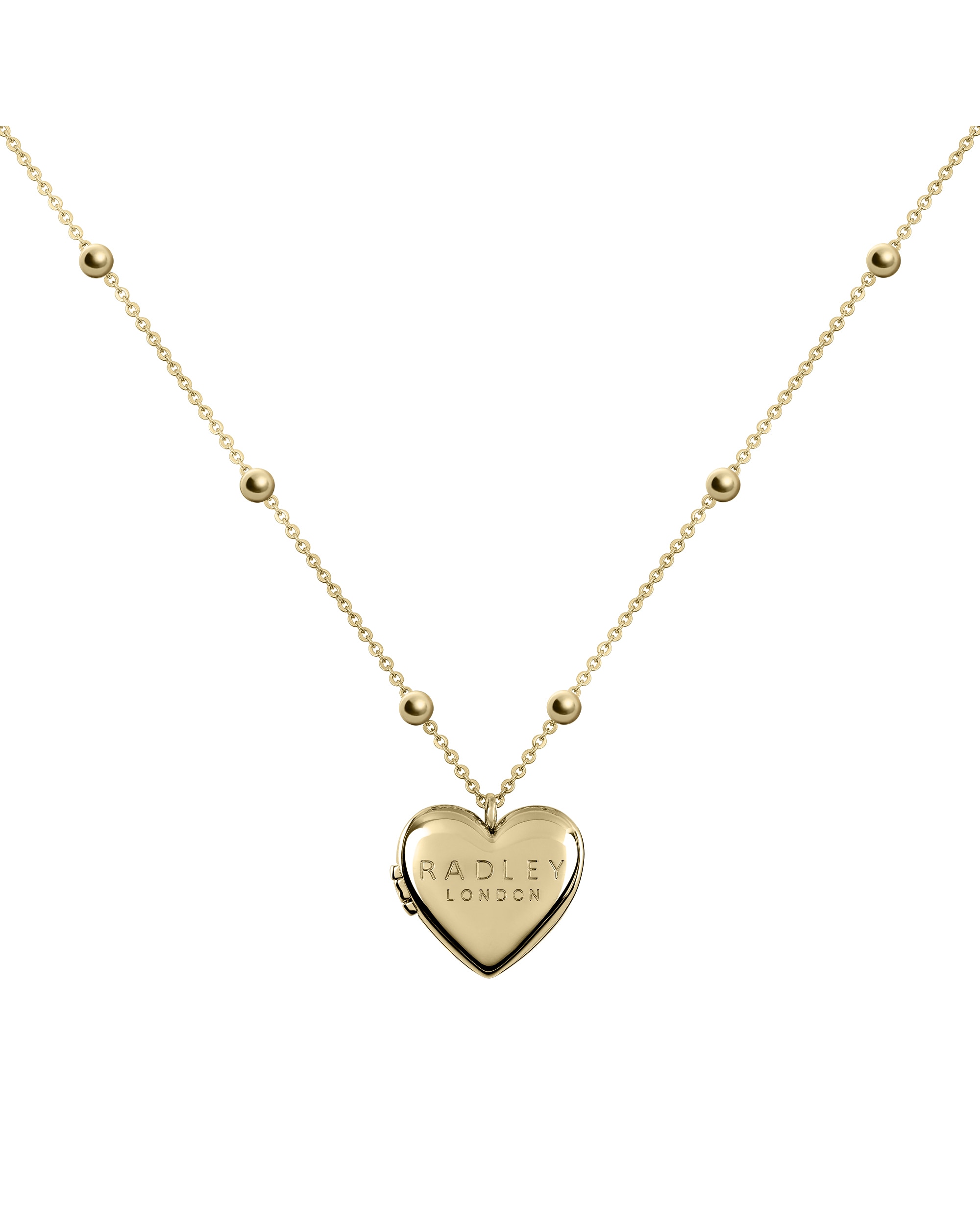 Radley Gold Locket Necklace