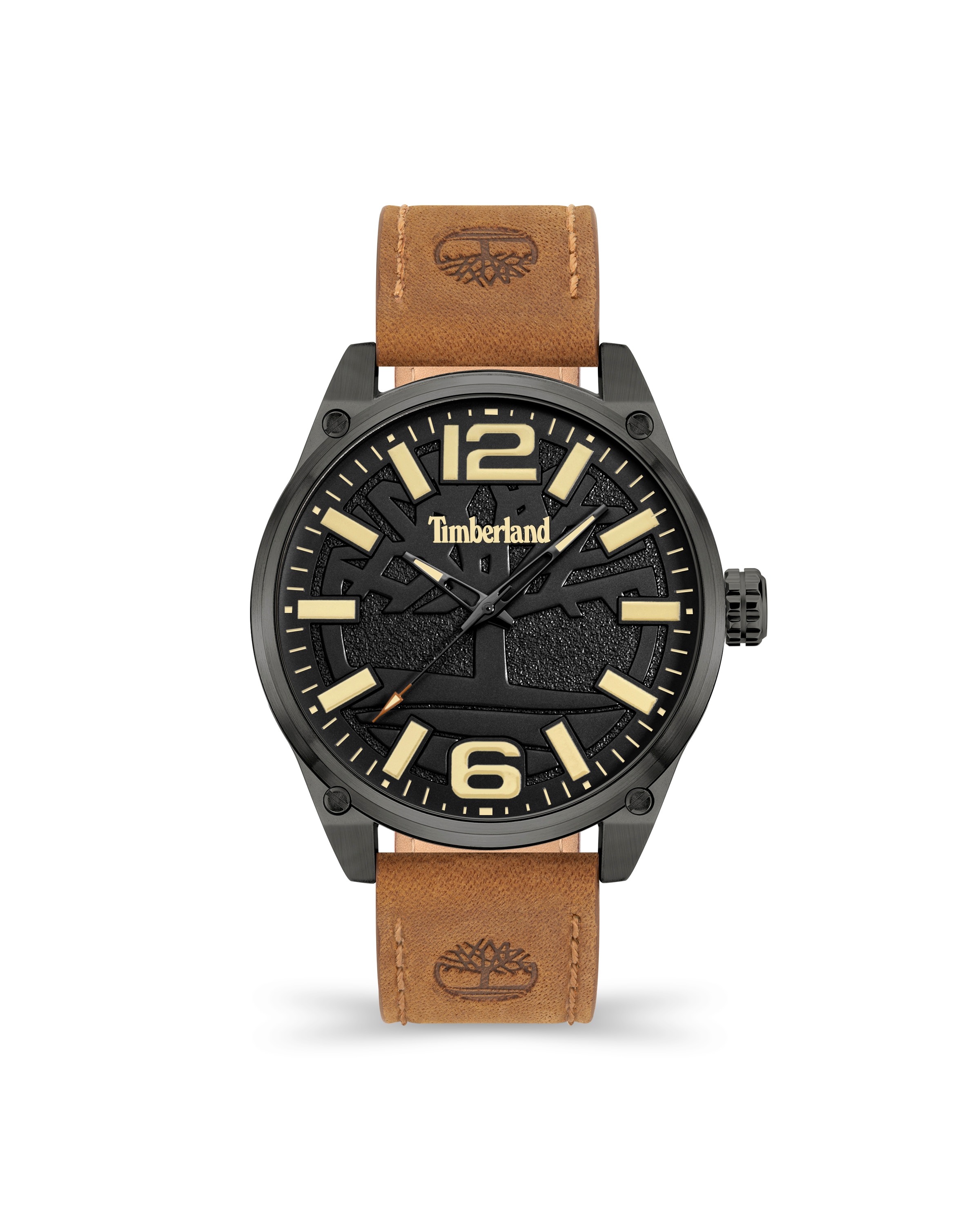Timberland Brown Leather Watch