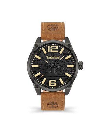 Timberland Brown Leather Watch
