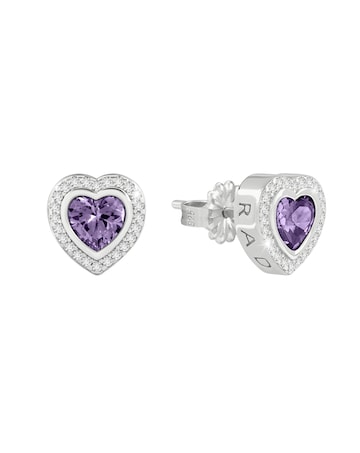 Radley Purple Stud Earrings
