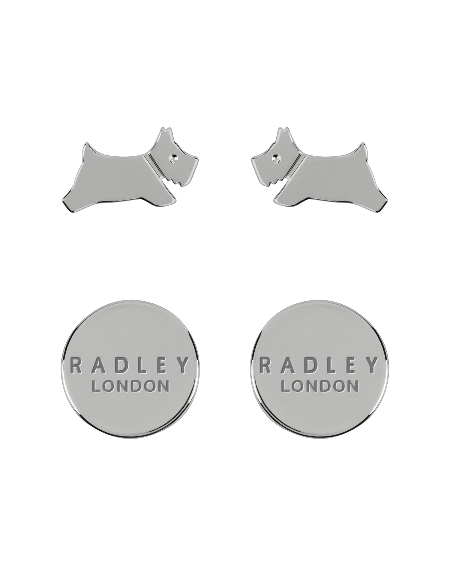 Radley Silver Twin Pack Studs