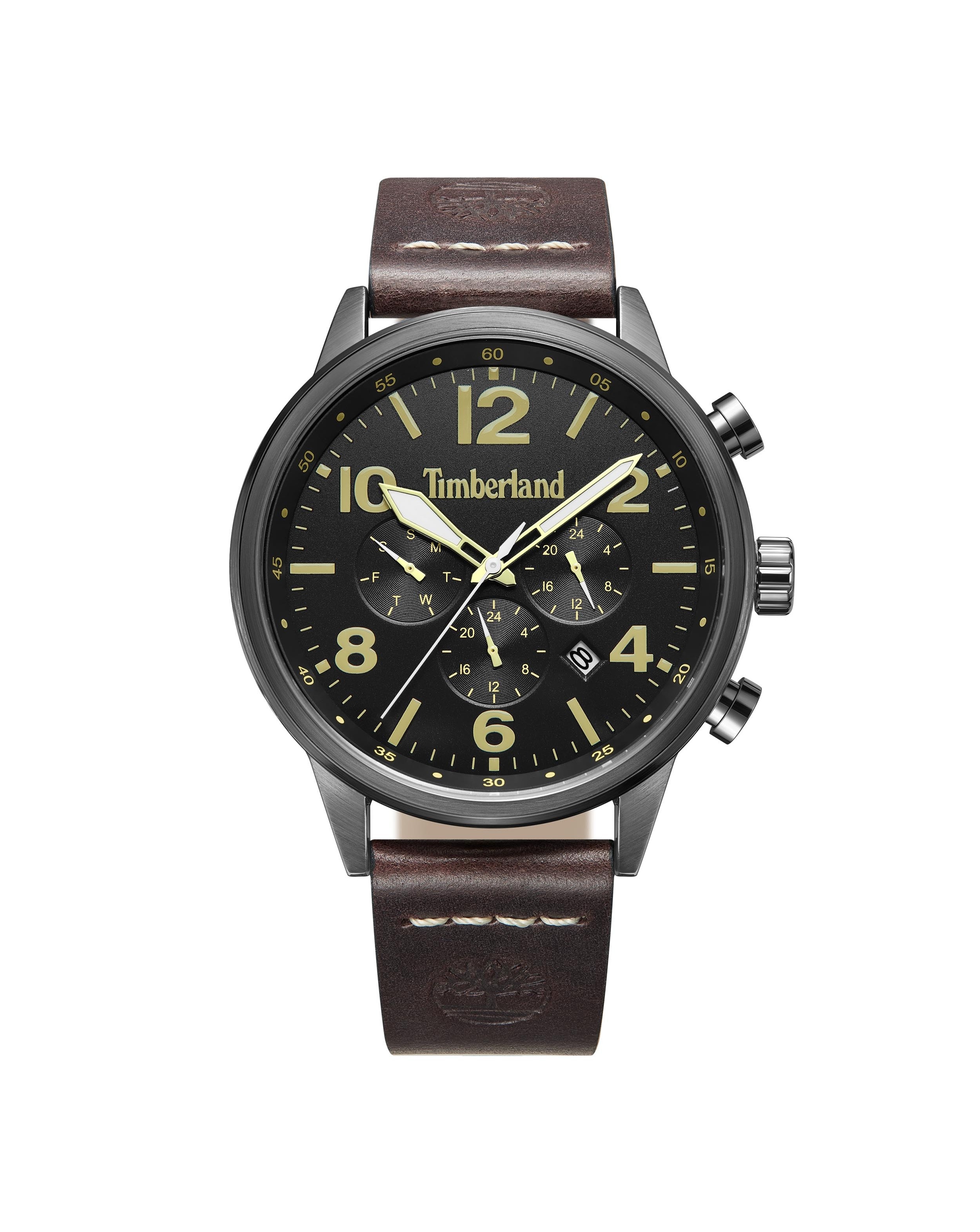 Timberland Brown Leather Watch
