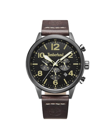 Timberland Brown Leather Watch