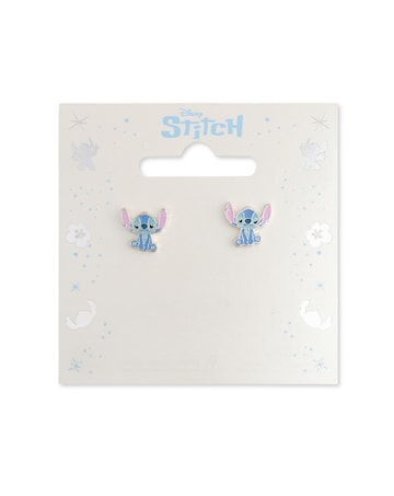 Stitch Enamel Stud Earrings