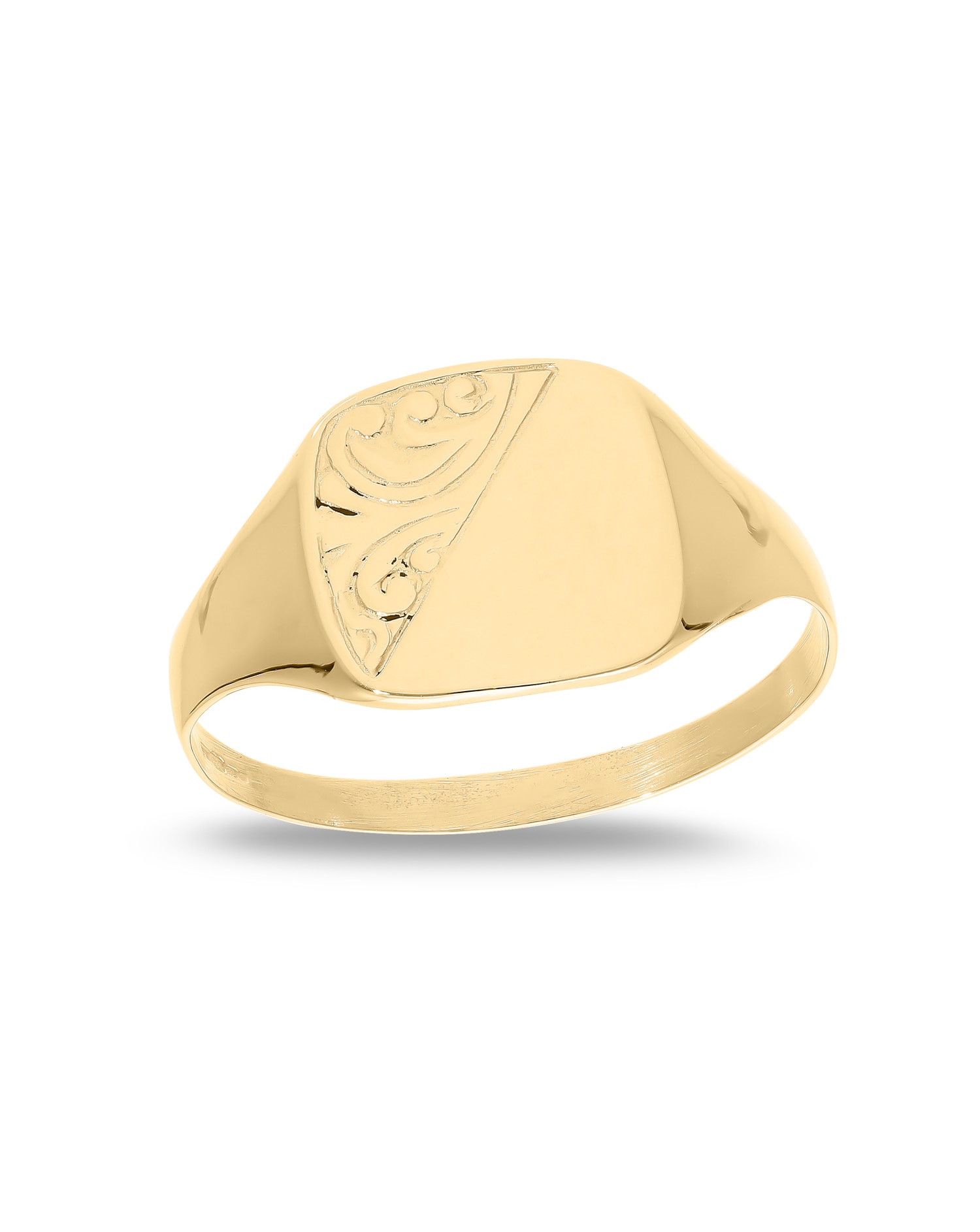 9ct Gold Mens Signet Ring
