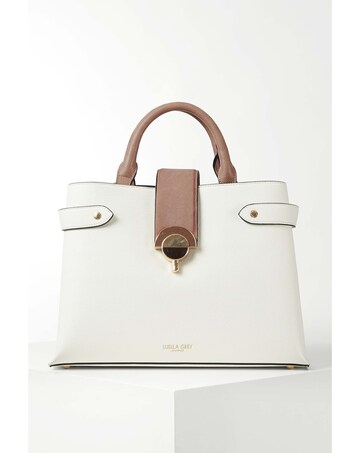 Luella Grey Dora White Tote