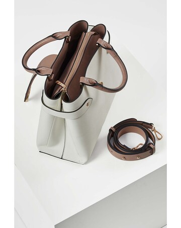 Luella Grey Dora White Tote