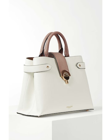Luella Grey Dora White Tote