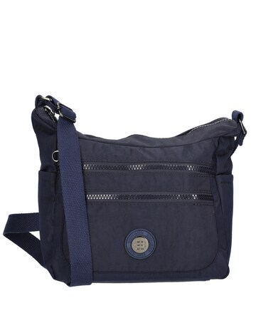 Enrico Benetti Suzie Single Handle Crinkle Nylon Shoulderbag