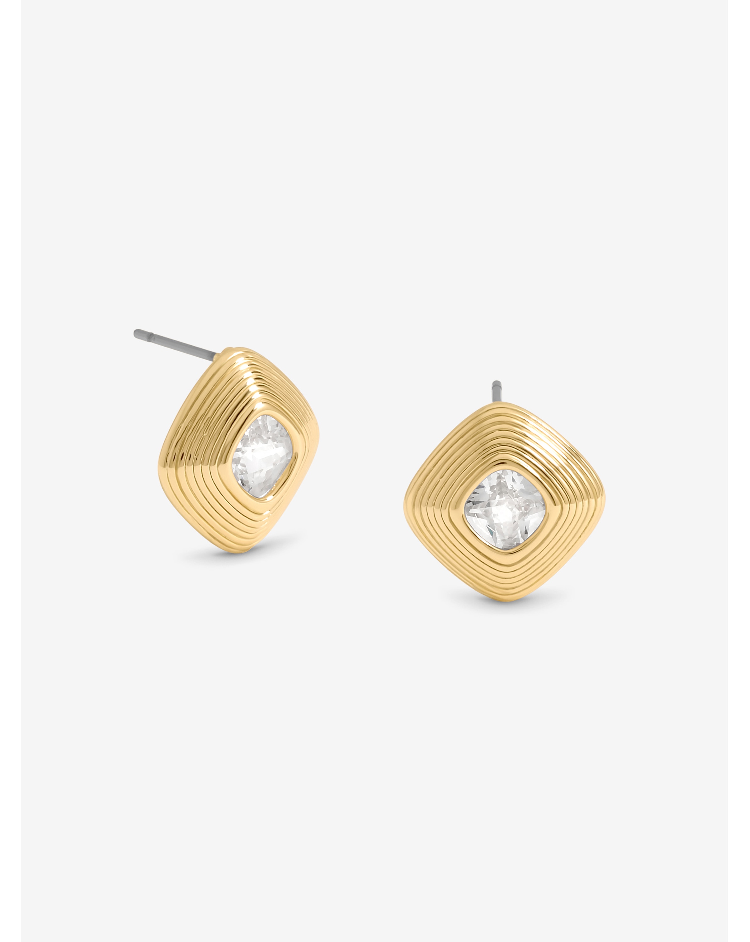 Jon Richard Gold Plated Crystal Studs