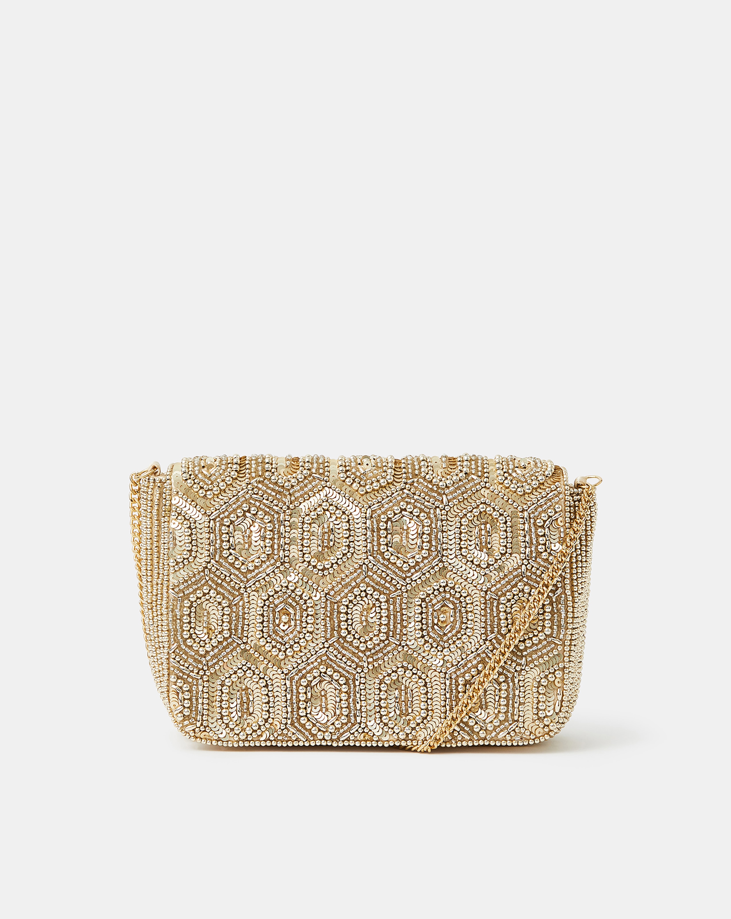 Accessorize Fold Over Clutch Bag