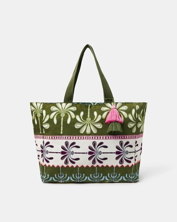 Accessorize Hero Print Palm Beach Bag