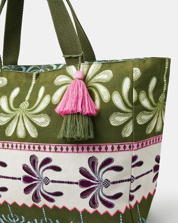 Accessorize Hero Print Palm Beach Bag