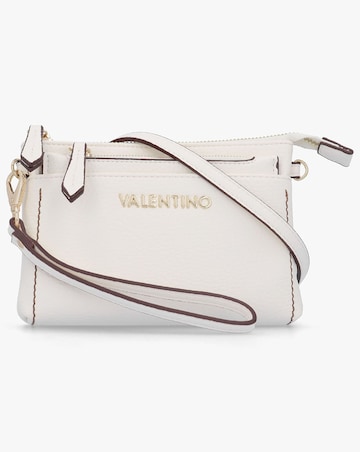 Valentino Bags Samantha White Wallet On A Strap