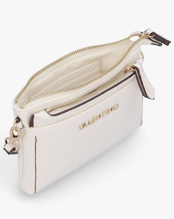 Valentino Bags Samantha White Wallet On A Strap
