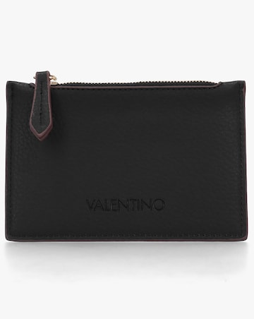 Valentino Bags Samantha Black Wallet On A Strap