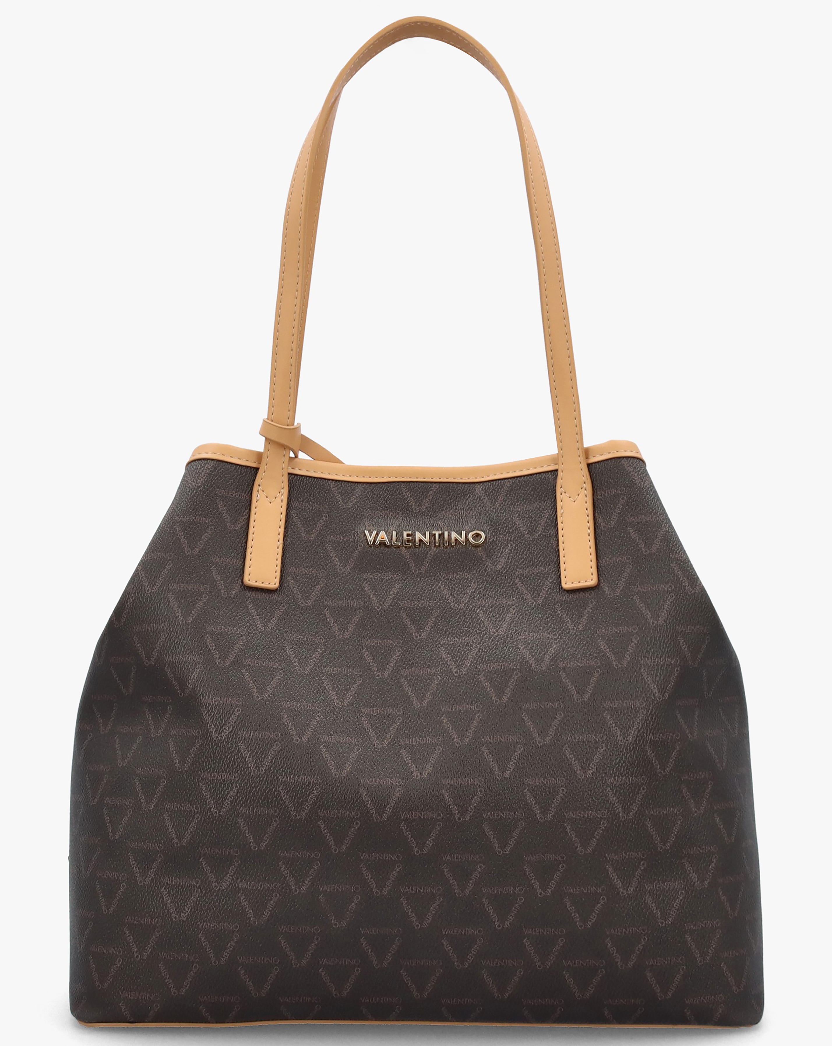 Valentino Bags Lady Brown Shopper Bag