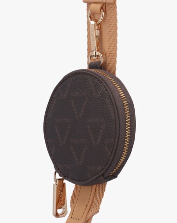 Valentino Bags Lady Brown Multi Repeat Logo Pochette Bag