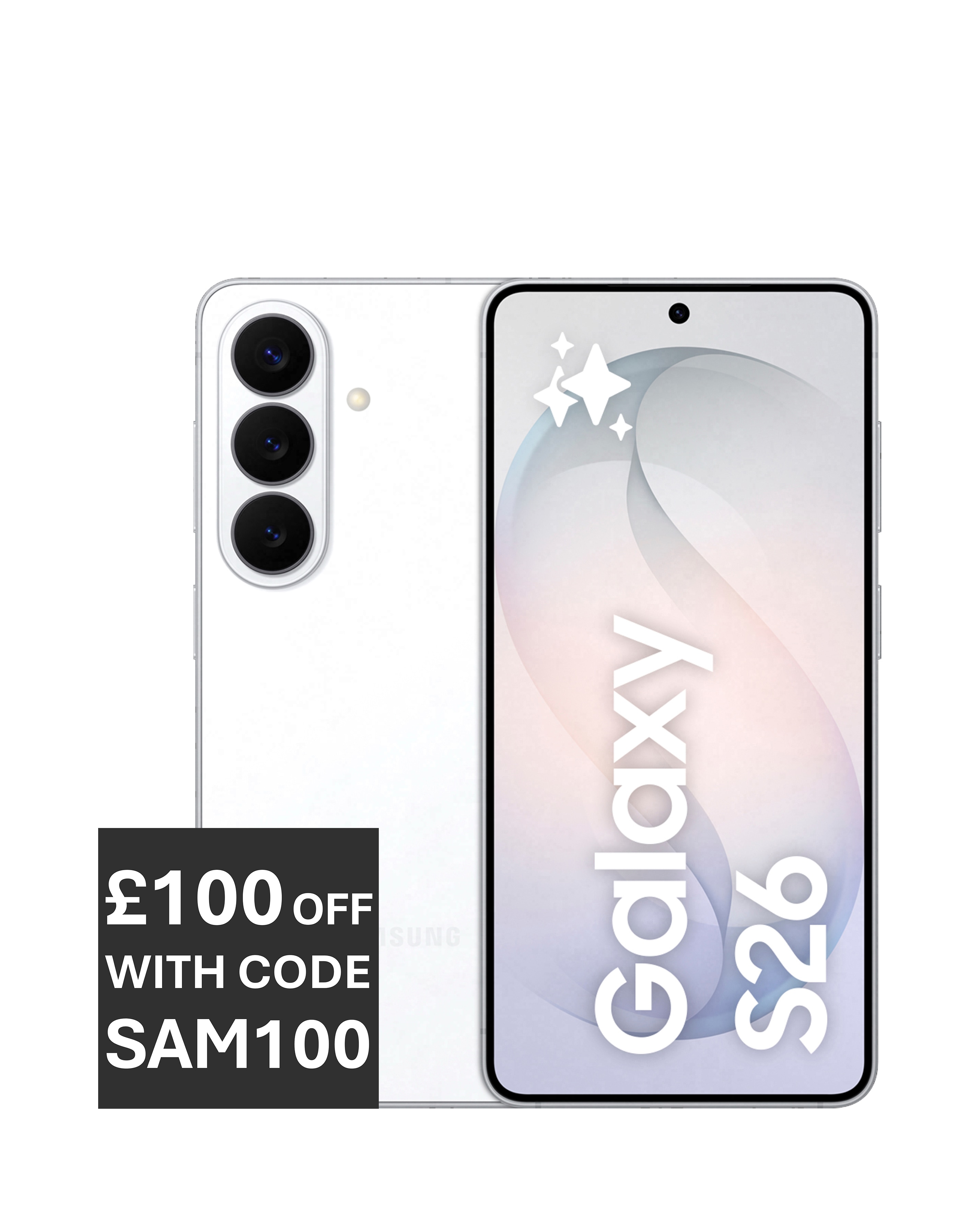 Samsung Galaxy S26 512GB - White