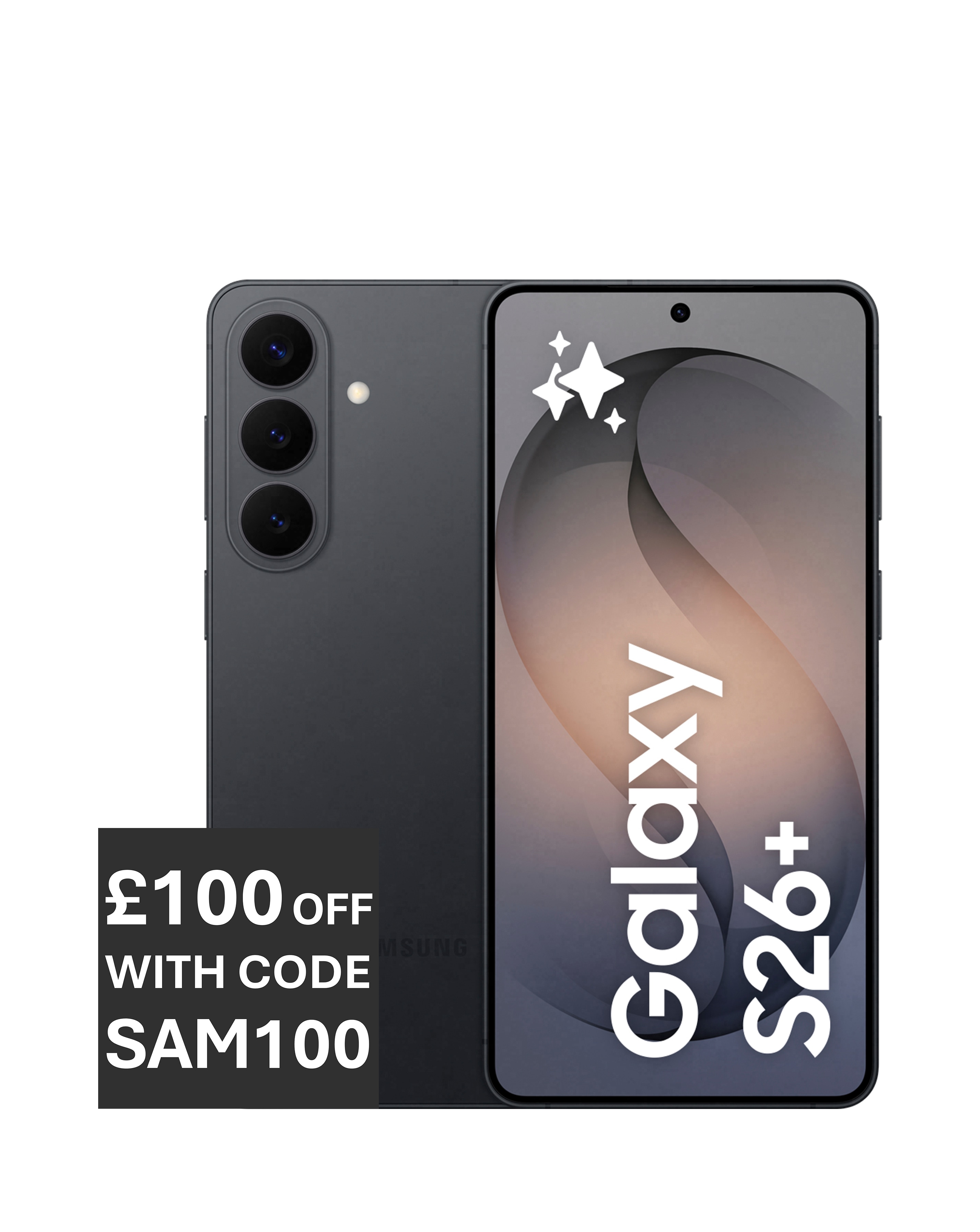 Samsung Galaxy S26+ 256GB - Black