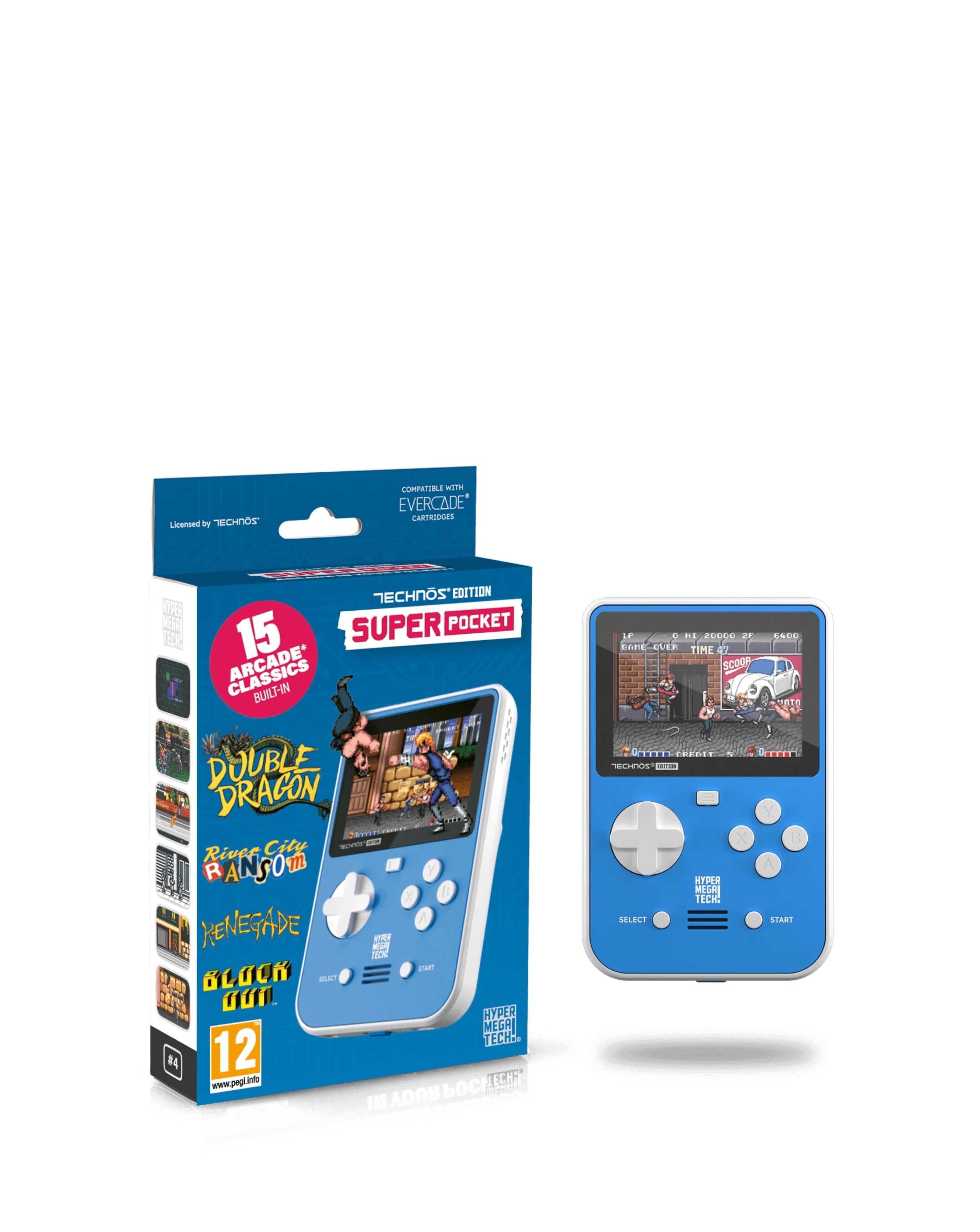 Hyper Mega Tech - Technos Retro Handheld