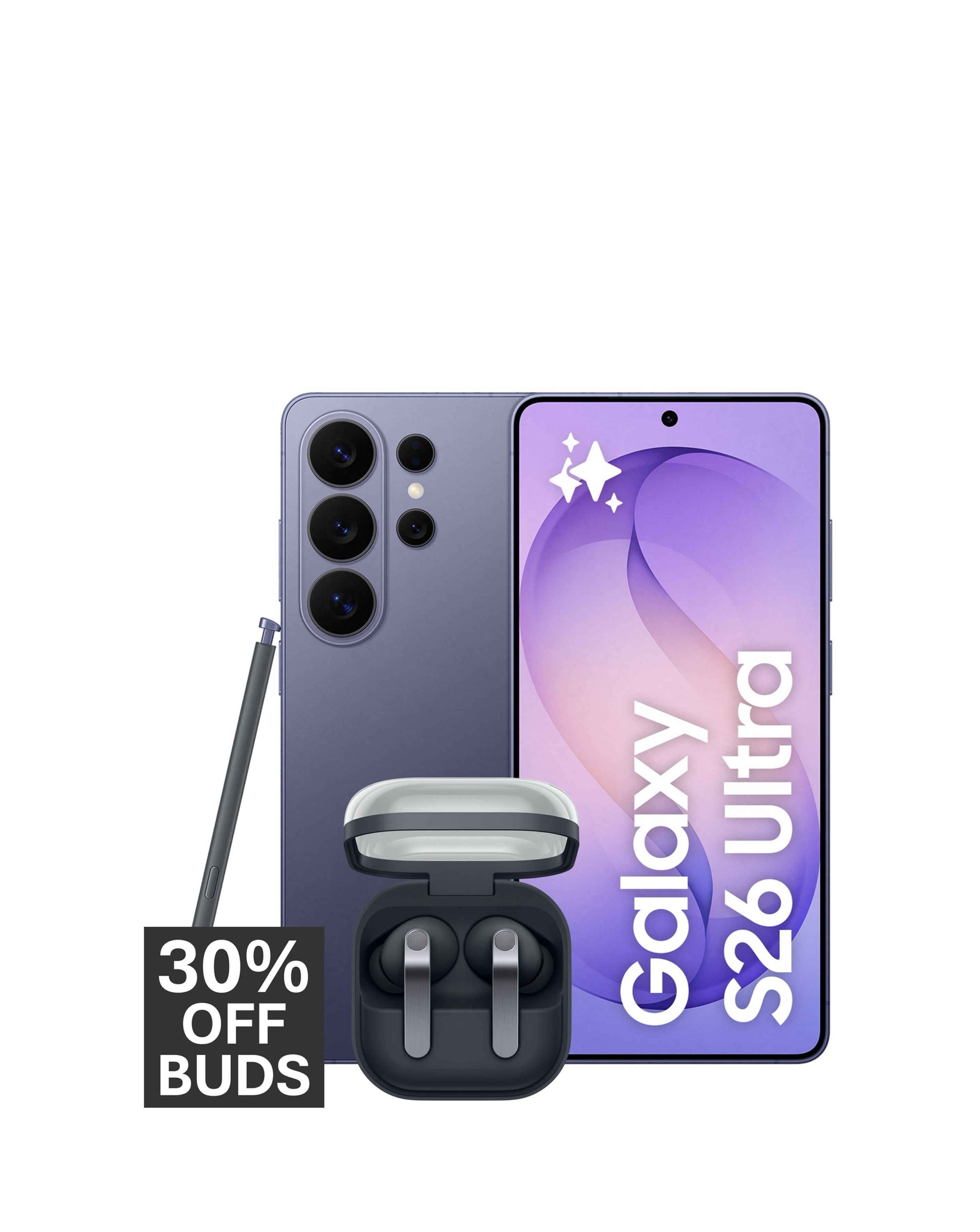 New In - Samsung S26 Ultra 512GB Violet & Buds4