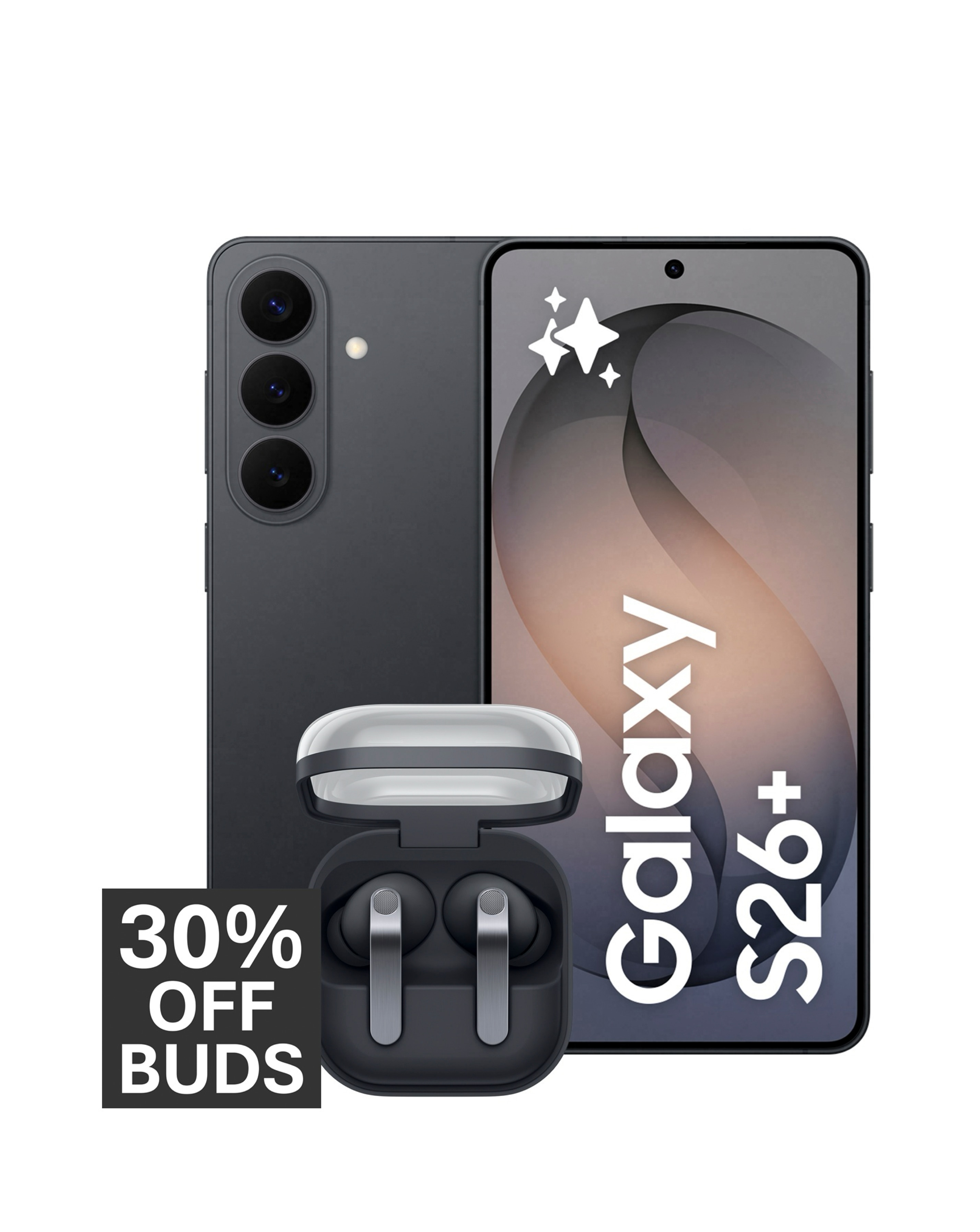New In - Samsung S26+ 512GB Black & Buds4 Pro