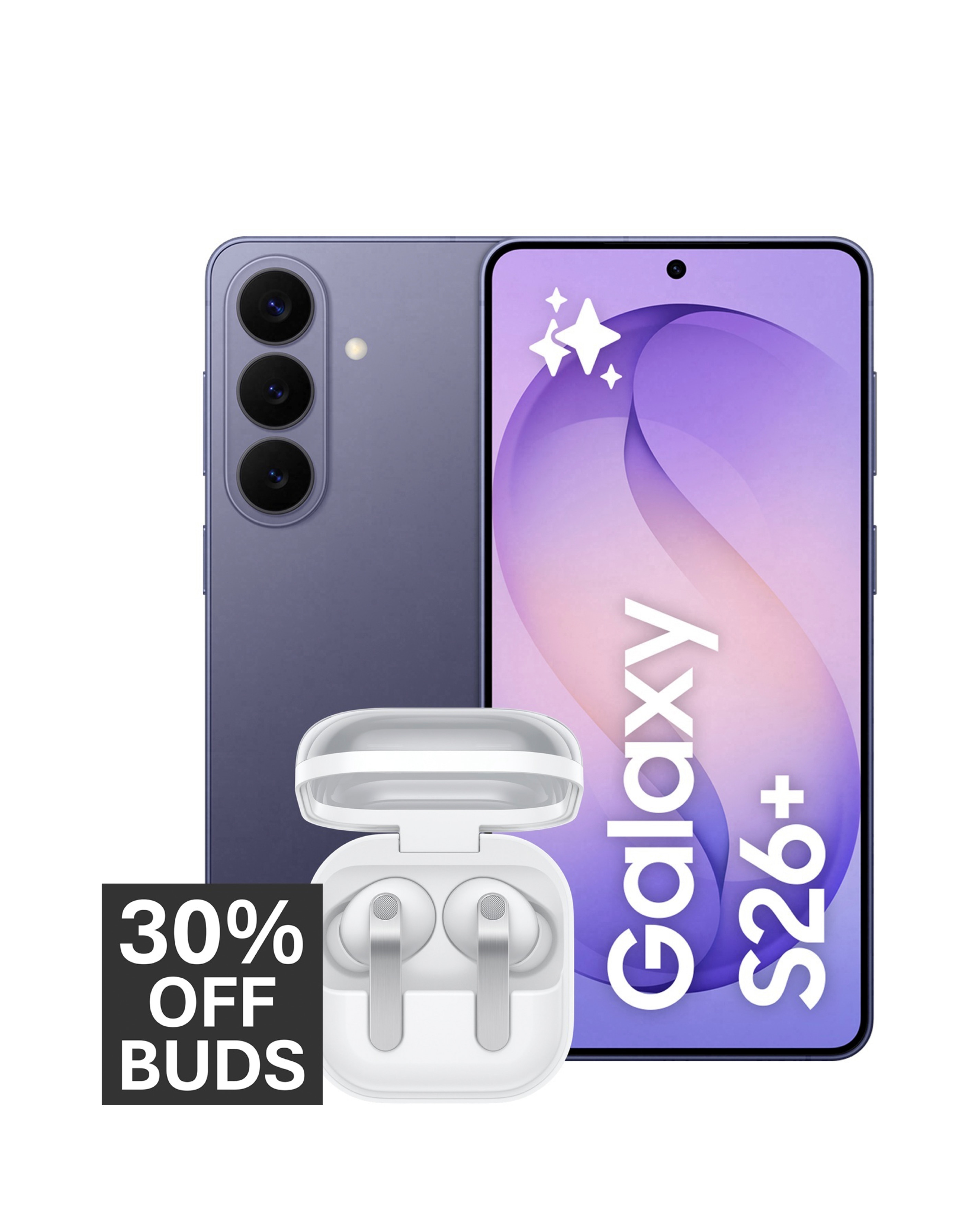 New In - Samsung S26+ 512GB Cobalt Violet & Buds4