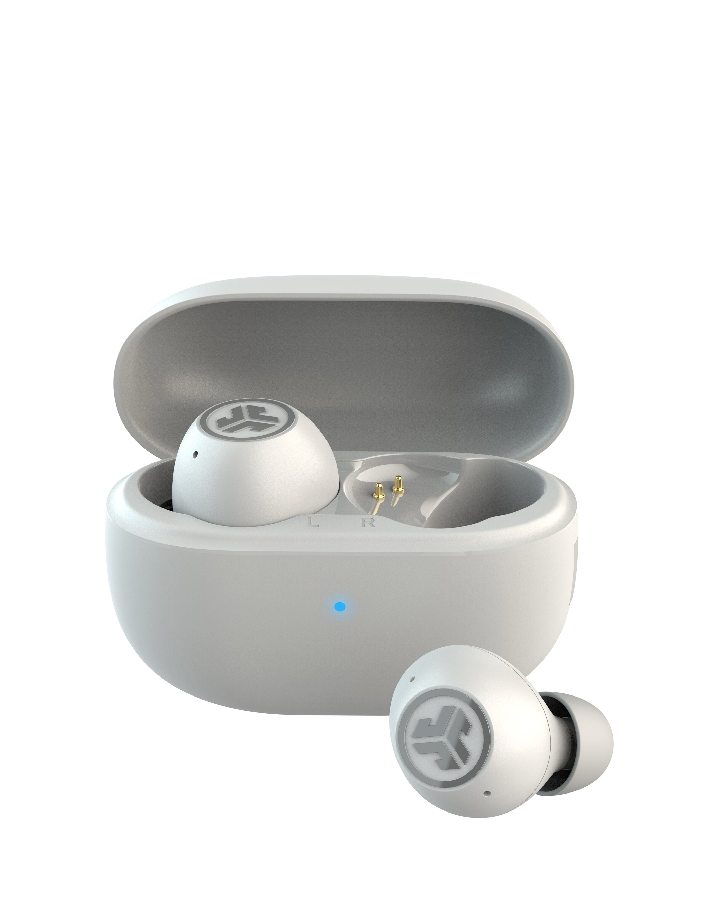 New In - JLAB Go Pop ANC Earbuds - White