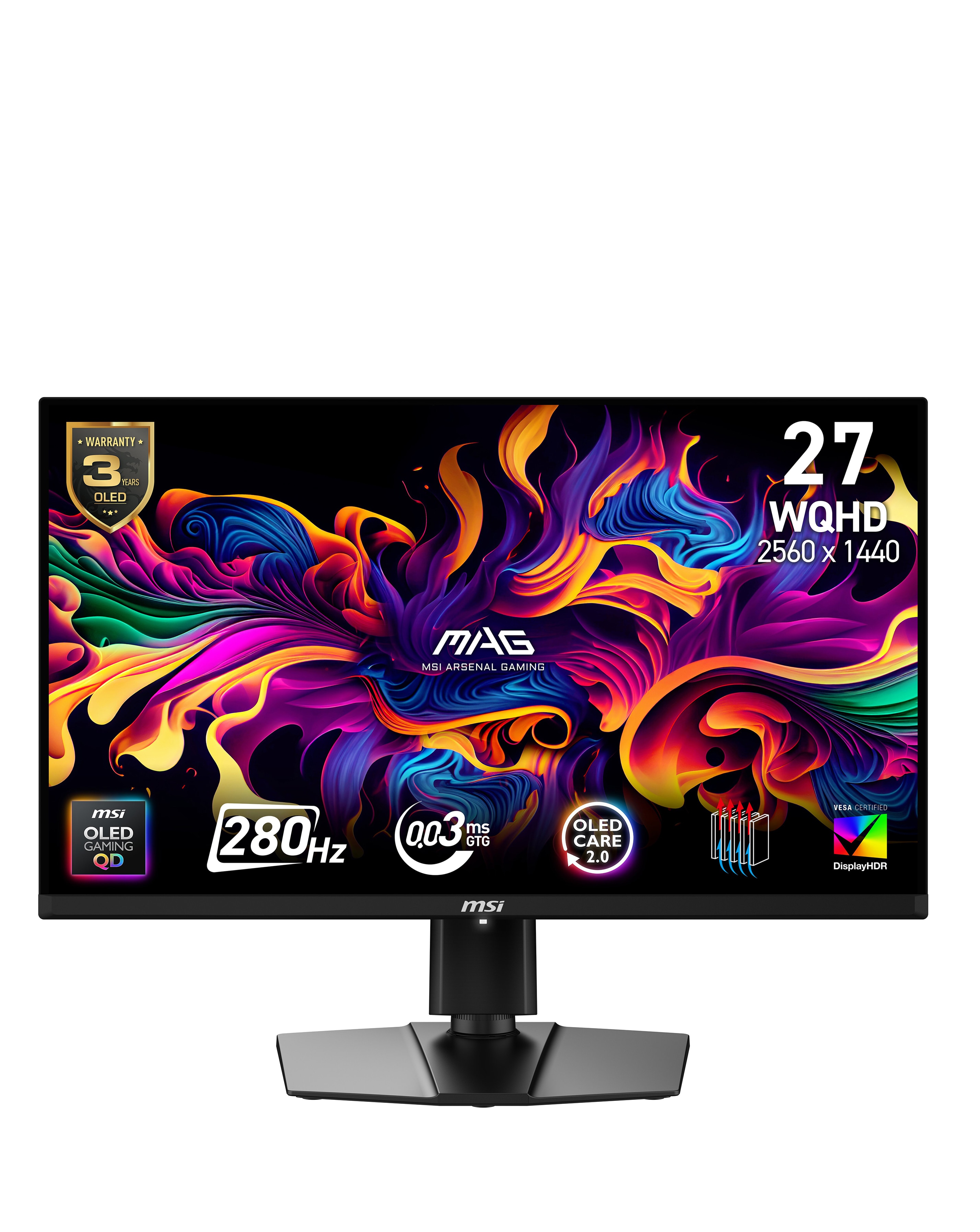 MSI MAG 271QP OLED 27in Gaming Monitor