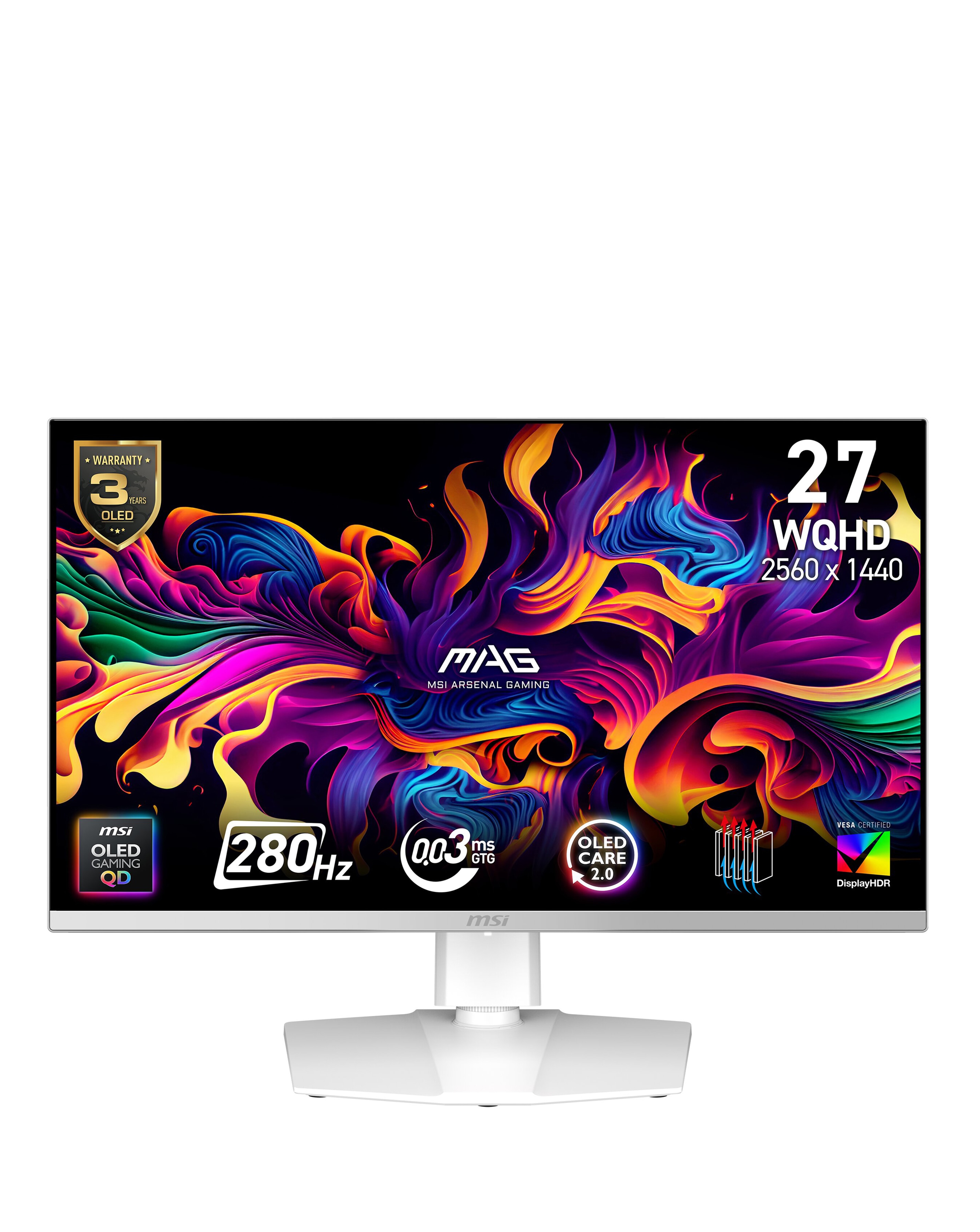New In - MSI MAG 272QPW OLED 27in Gaming Monitor