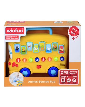 Winfun Animal Sounds Bus Toy