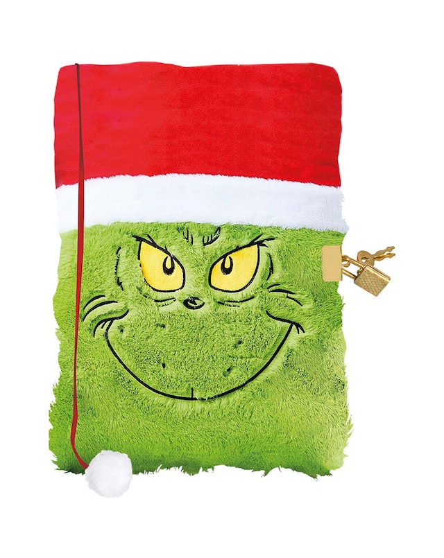 Totum Grinch Fluffy A5 Notebook