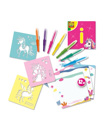 SES Unicorn Blow Airbrush Pens Set