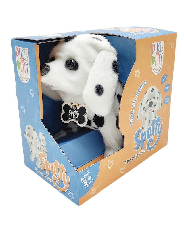 Spotty Dalmatian Walking Dog Plush