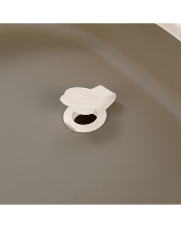 Dolu Stone Grey Folding Bathtub