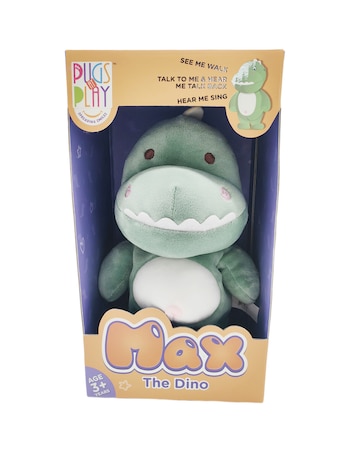 Max Walking & Talking Dino Plush